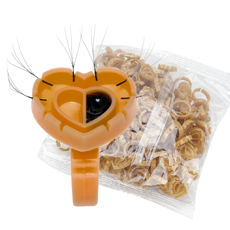 Eyelash Extension Adhesive - 500 Pezzi Anelli Porta Colla per
