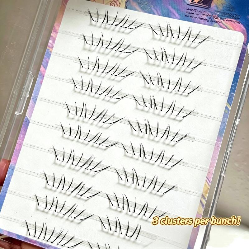 Eyelash Extension Adhesive - Set di Extension Ciglia Inferiori Naturali