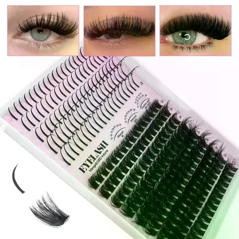 Eyelash Extension Kits - Kit Ciglia a Ciuffetti, Ciglia a