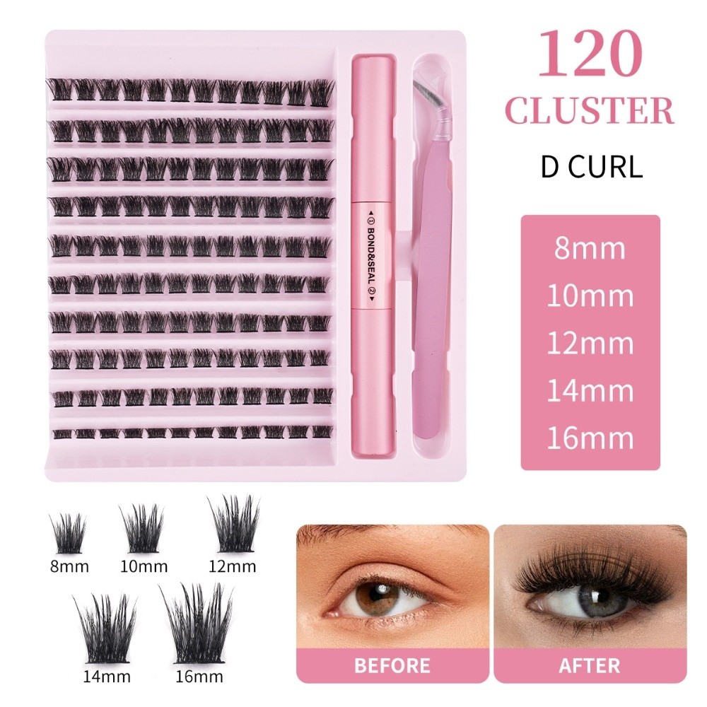 Eyelash Extension Kits - Ciglia Finte di Alta Qualità, Effetto