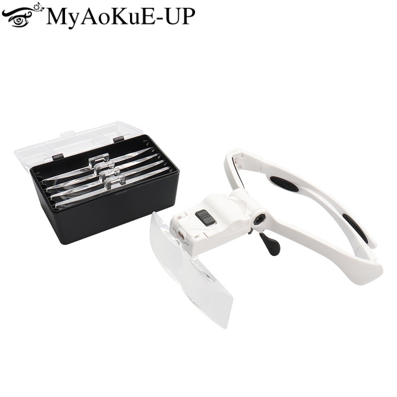 Lente d'ingrandimento regolabi - Eyelash Extension With Glasses recensione e prezzo