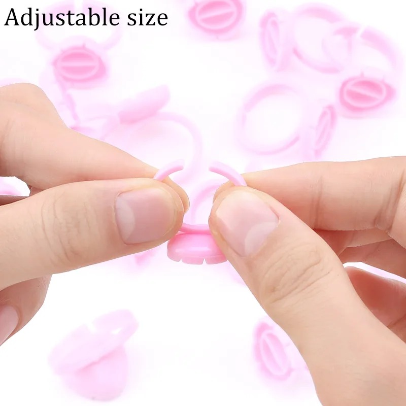 100 Pezzi Anelli Monouso per C - Eyelash Extension Guide recensione e prezzo