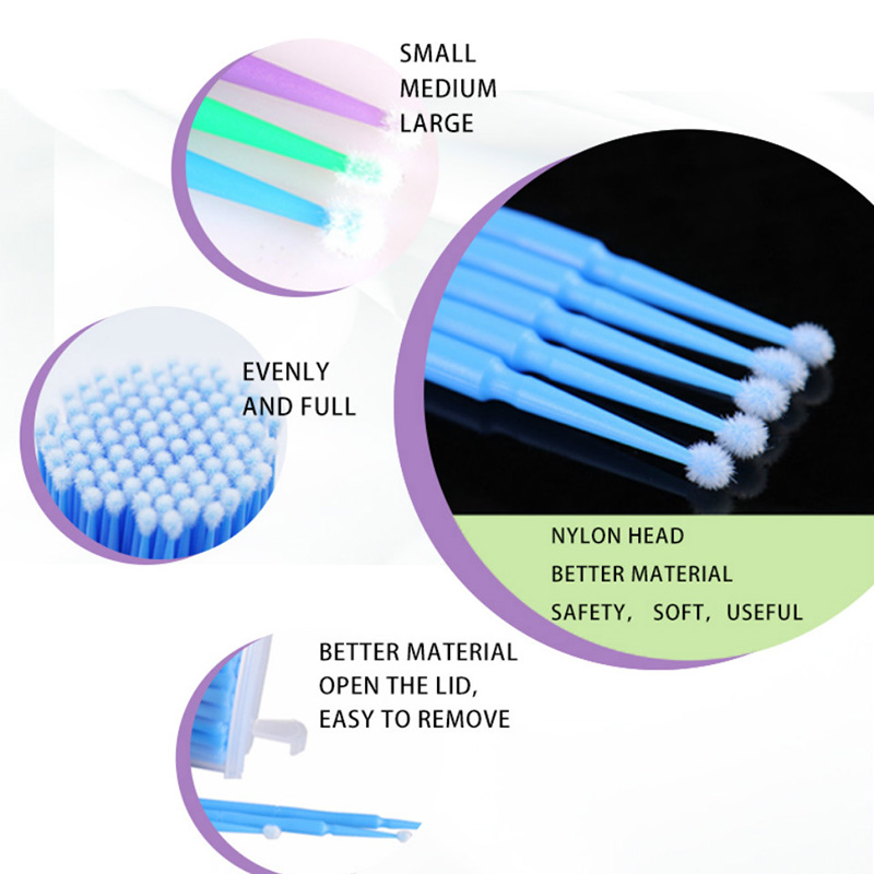 500 pz. Spazzolini/Applicatori - Eyelash Extension Adhesive recensione e prezzo