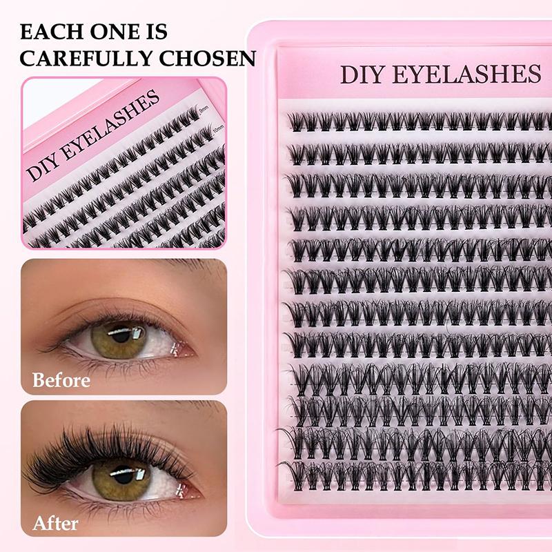 Kit Ciglia Naturali a Grappolo - Eyelash Extension Kits recensione e prezzo