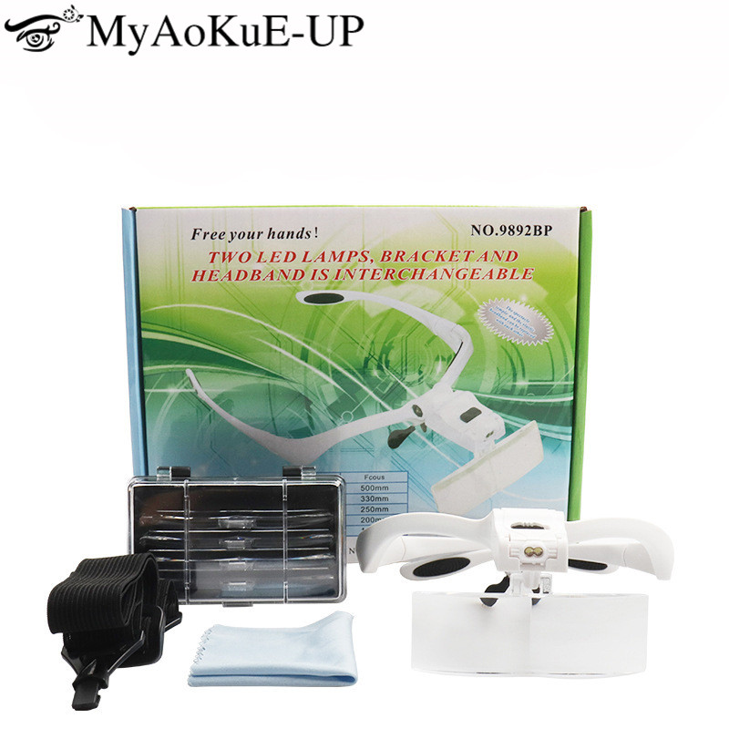 Lente d'ingrandimento regolabi - Eyelash Extension With Glasses recensione e prezzo