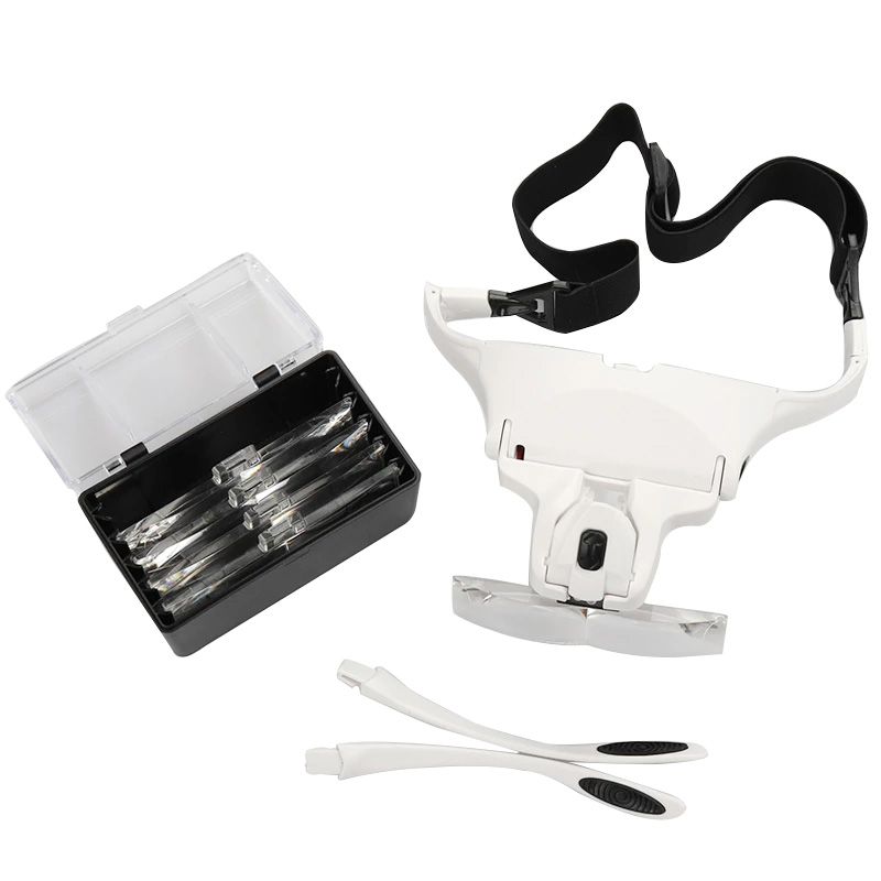 5 lenti d'ingrandimento lampad - Eyelash Extension With Glasses recensione e prezzo