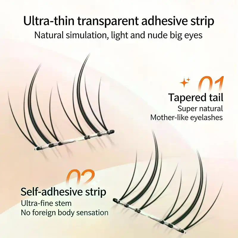 Ciglia Finte Nere Autoadesive  - Eyelash Extension No 11 recensione e prezzo