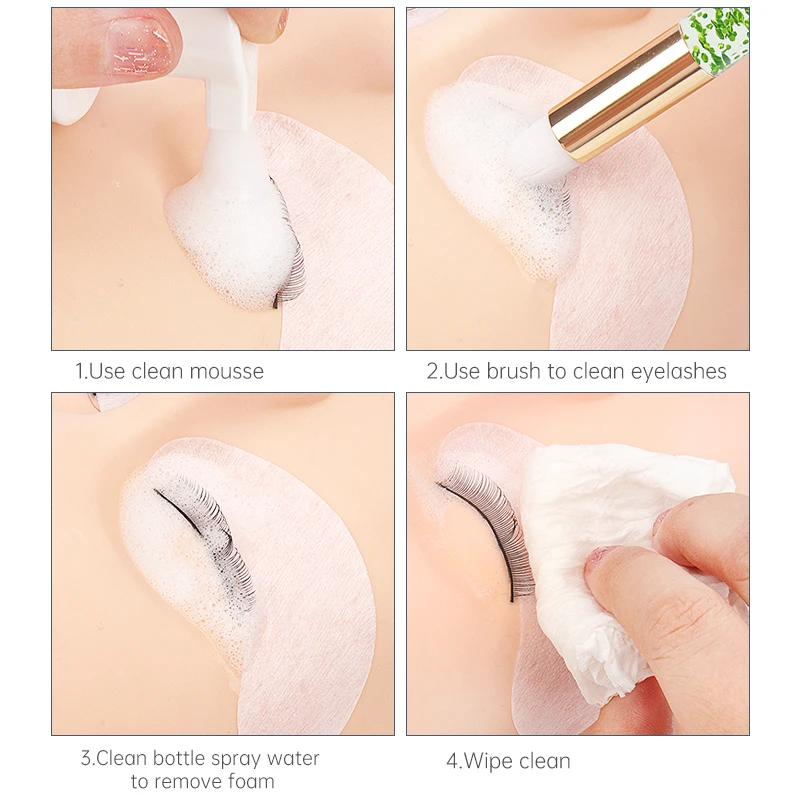 Spazzola per Shampoo Ciglia, S - Eyelash Extension Guide recensione e prezzo