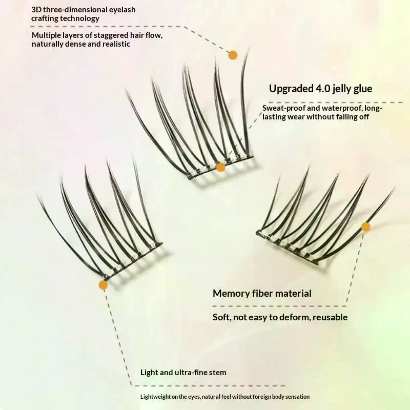 Ciglia Finte Autoadesive a 7 F - Eyelash Extension Adhesive recensione e prezzo