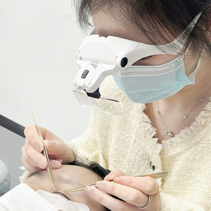 5 pezzi lente lente d'ingrandi - Eyelash Extension With Glasses recensione e prezzo